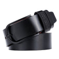Dandali L8024 Men Casual Antique Pin Buckle Leather Belt Waistband, Length: 110-125cm