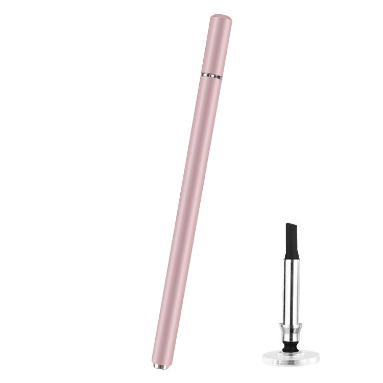 Universal Nano Disc Nib Capacitive Stylus Pen with Magnetic Cap & Spare Nib — Cosmic Grey