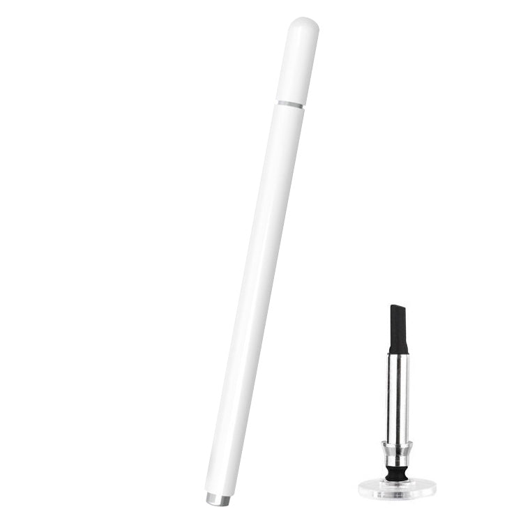 Universal Nano Disc Nib Capacitive Stylus Pen with Magnetic Cap & Spare Nib — Rose Gold