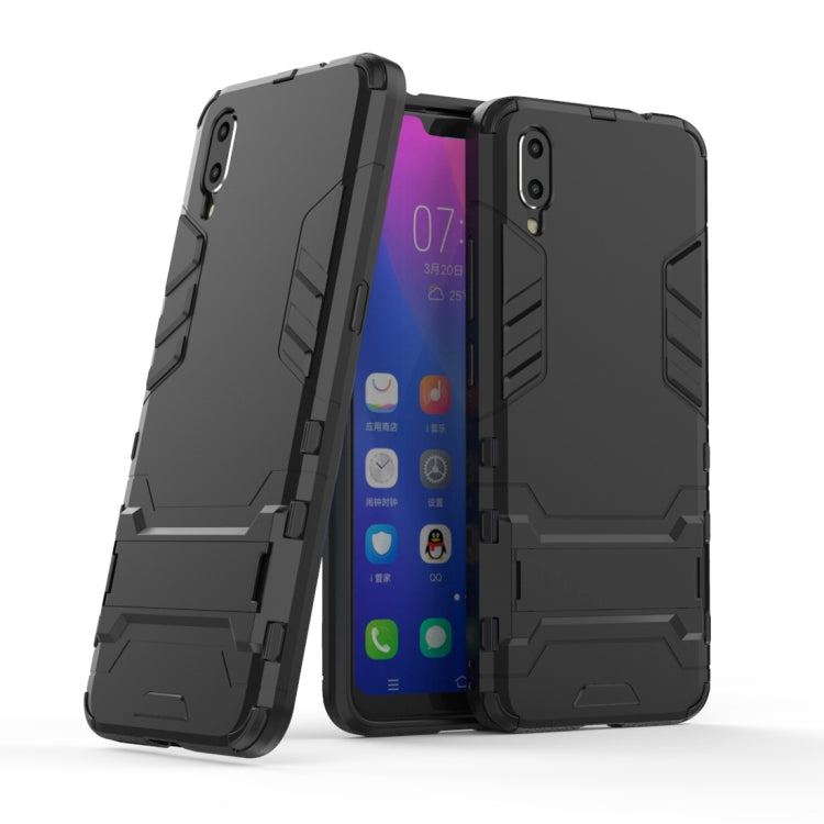 Shockproof PC + TPU Case for Vivo X23, with Holder