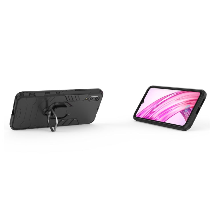 PC + TPU Shockproof Protective Case for Vivo X23, with Magnetic Ring Holder