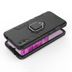 PC + TPU Shockproof Protective Case for Vivo X23, with Magnetic Ring Holder