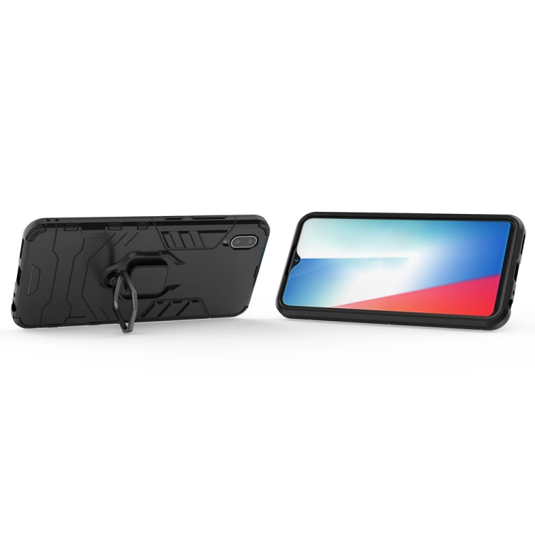 PC + TPU Shockproof Protective Case with Magnetic Ring Holder for Vivo Y93