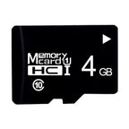 4GB High Speed Class10 Black TF Memory Card, 4GB