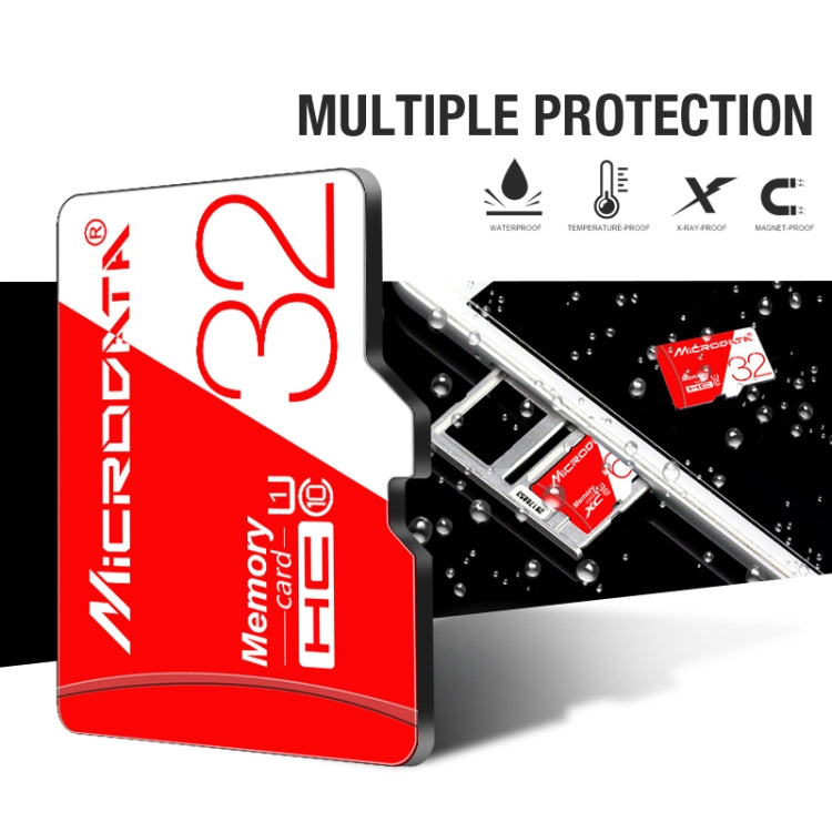 MICRODATA 16GB High Speed U1 Red and White TF Memory Card, 16GB — view 3