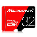 MICRODATA 32GB High Speed U1 Red and Black TF Memory Card