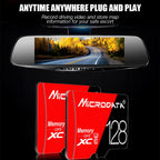 MICRODATA 128GB High Speed U3 Red and Black TF Memory Card