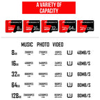 MICRODATA 32GB U1 Red and Black TF Memory Card, 32GB — view 11