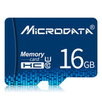 MICRODATA 16GB U1 Blue TF Memory Card, 16GB