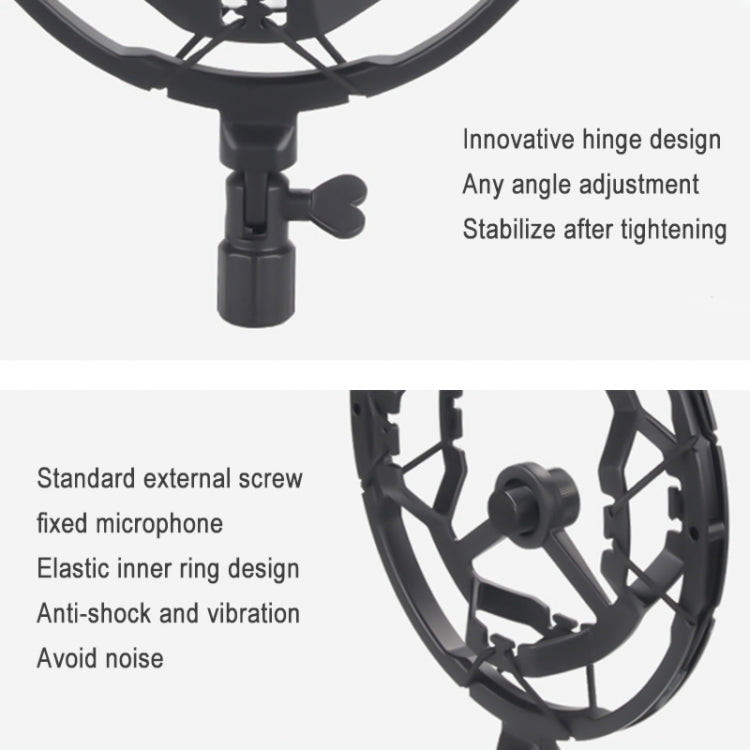 TEYUN T8 Live Microphone Metal Shockproof Bracket