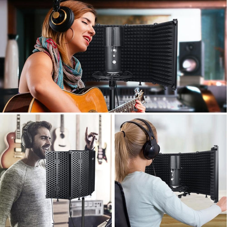 H-3 Microphone Soundproof Cover Wind Screen Noise Reduction Bracket