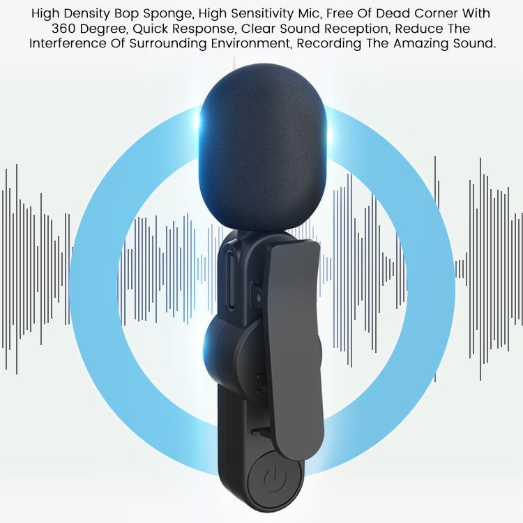 Interface Lavalier Wireless Radio Microphone, EP033T 8 Pin