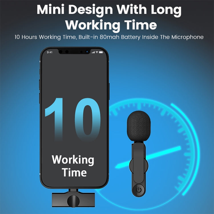 Interface Lavalier Wireless Radio Microphone, EP033T 8 Pin