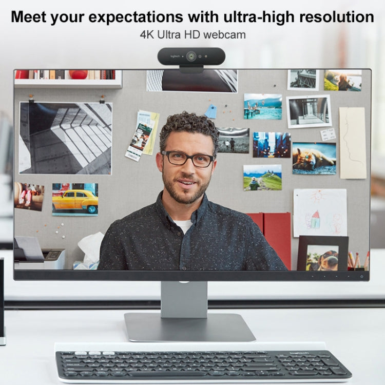 Logitech C1000e BRIO 4K HD Wide-angle Live Computer Camera with Microphone — view 5