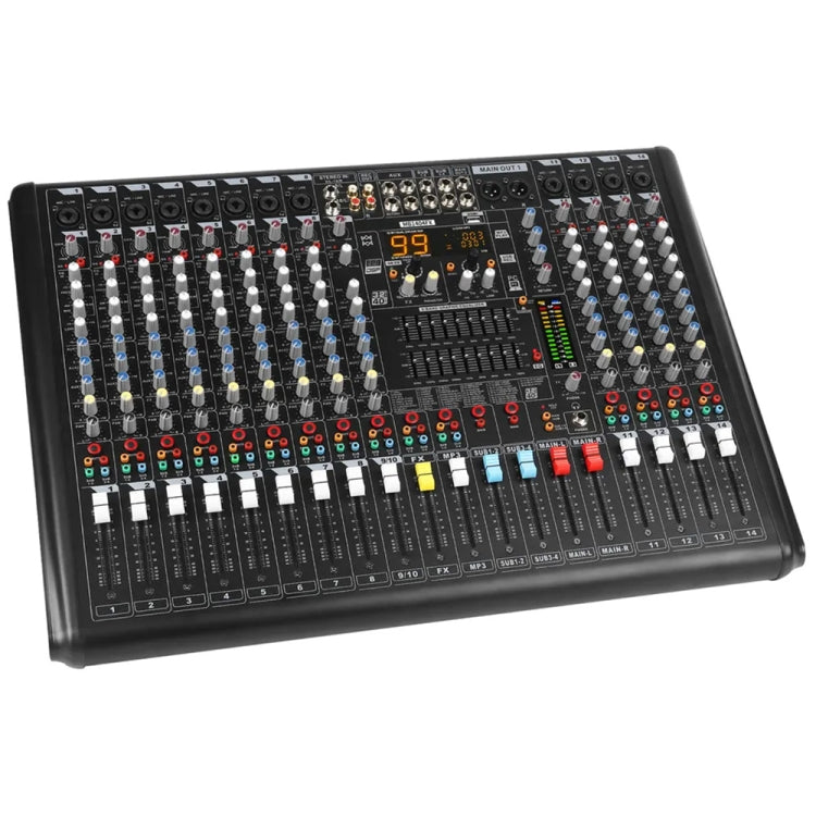 XTUGA B1404FX 14 Channels Bluetooth Audio Mixer Digital DJ Controller Sound Mixing Console — B1404FX