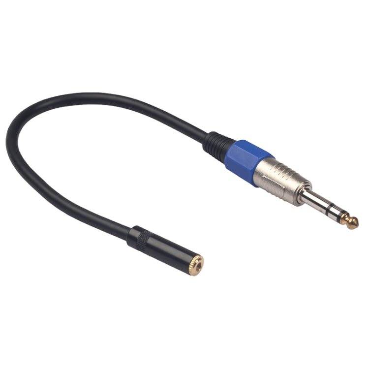 Audio Cable, Length: 0.3m, 3094MF-03 6.35mm Male to 3.5mm Female