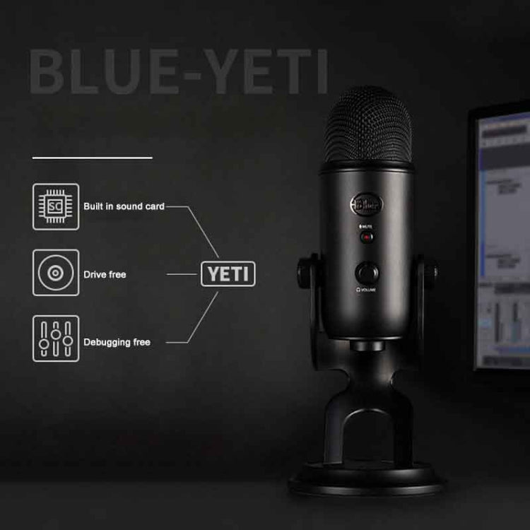Logitech Blue Yeti USB Condenser Microphone