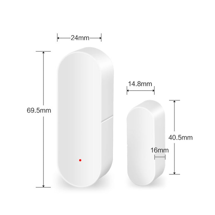 DY-MC400A WiFi Smart Linkage Home Door and Window Detector, Support Voice Control & APP Remote Control