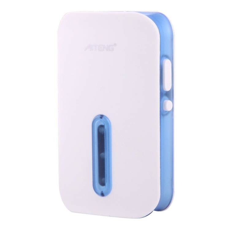 AITENG V017G Life Waterproof Battery-Free Wireless Doorbell, 1 Receiver + 1 x Transmitter, Receiver Distance: 130m, US Plug