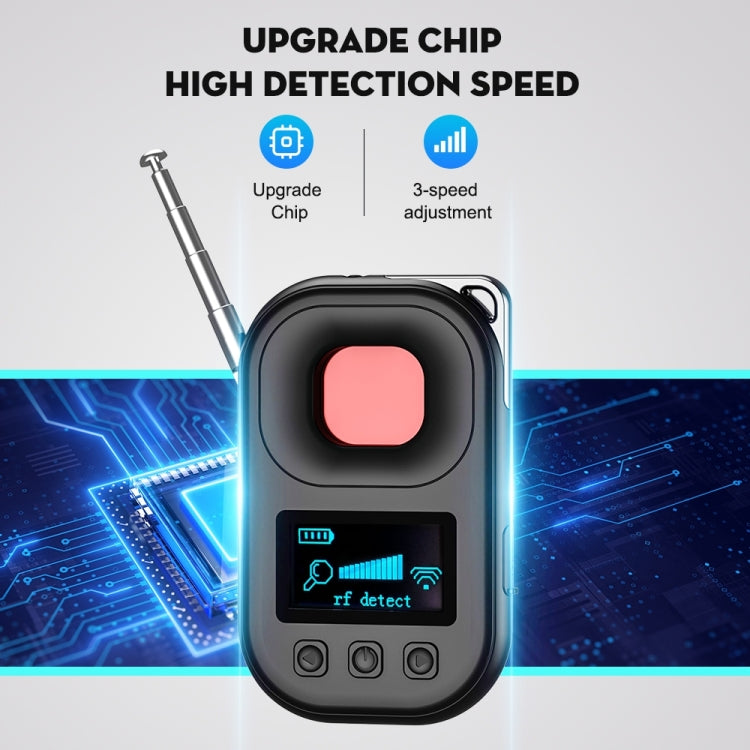 T03 Multi-function Camera Detector Scanner Anti-Peep Eavesdropping Anti-Monitoring Signal Detector — view 9
