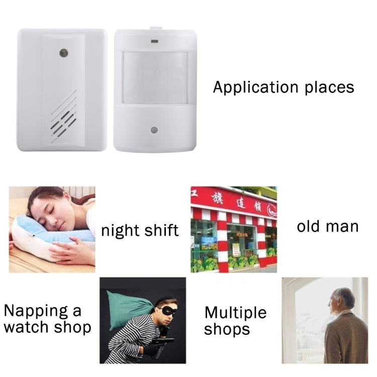 F622-108 Upgraded Version Good Safe Wireless Electro Guard Watch Remote Detective System Kit for Home Office, 1 x Receiver + 1 x Detector — view 11