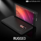 For Xiaomi Redmi Note 4X Brushed Carbon Fiber Texture Shockproof TPU Protective Case, Redmi Note 4X