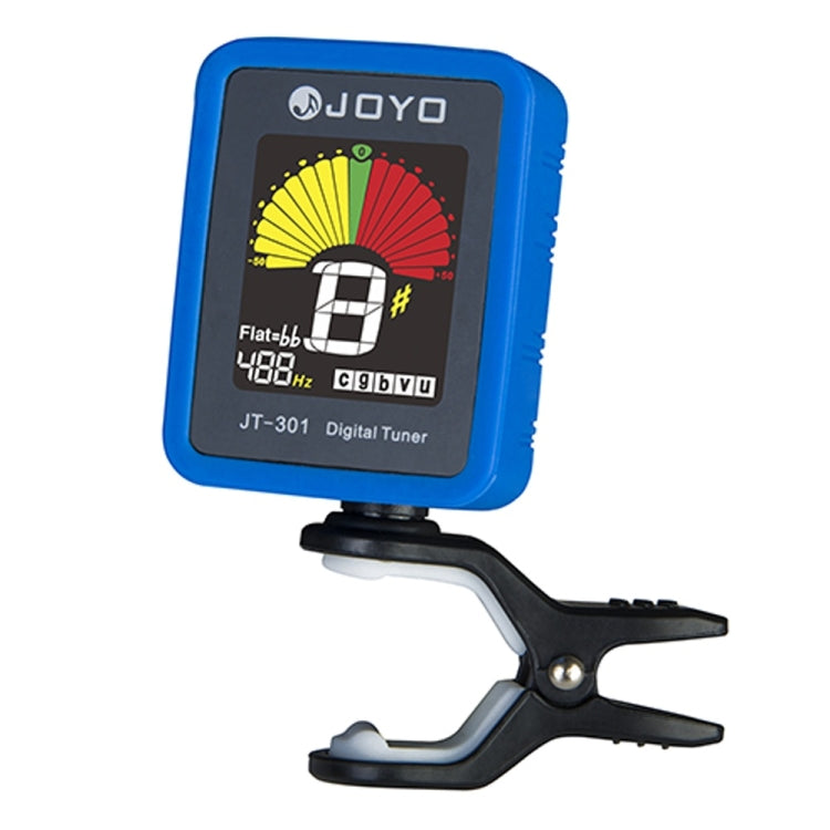 JOYO JT-301 Clip-on Electric Digital Tuner Universal Portable with Silica Gel Cover for Guitar Chromatic Bass Ukulele Violin