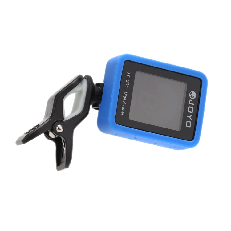 JOYO JT-301 Clip-on Electric Digital Tuner Universal Portable with Silica Gel Cover for Guitar Chromatic Bass Ukulele Violin