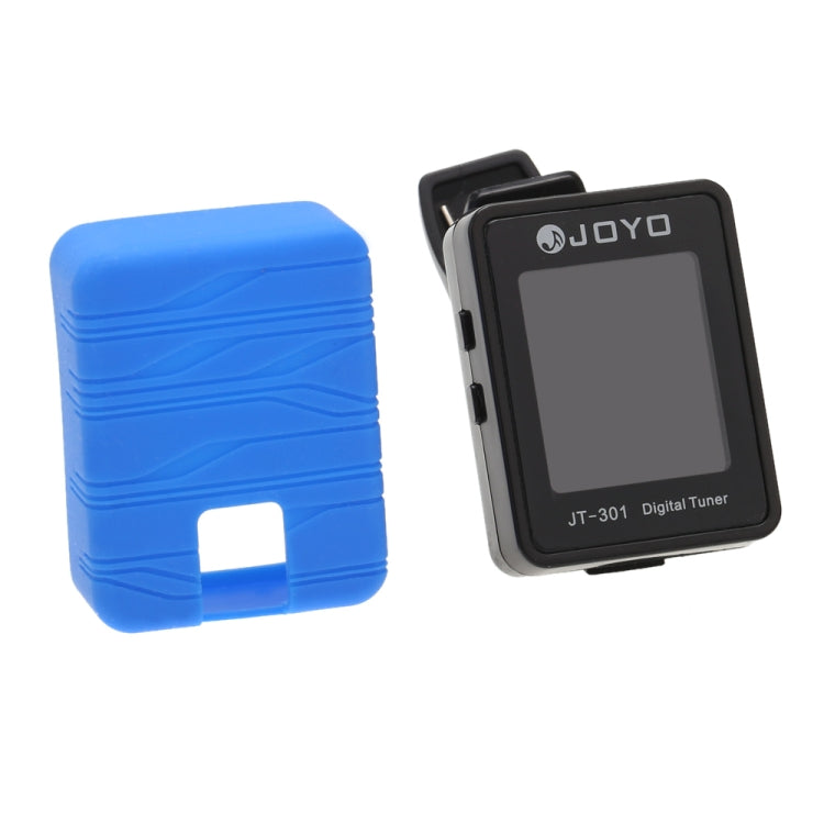 JOYO JT-301 Clip-on Electric Digital Tuner Universal Portable with Silica Gel Cover for Guitar Chromatic Bass Ukulele Violin