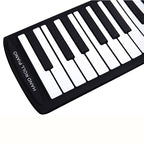 Portable Flexible Roll Up Electronic Soft Keyboard Piano with Speakers, 61 Keys
