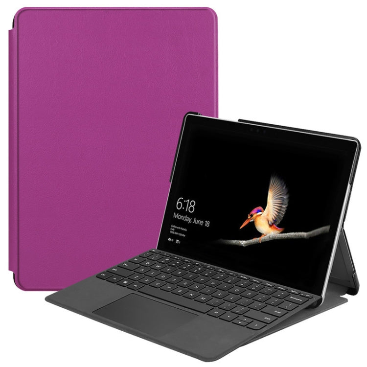 Custer Texture Laptop Bag Leather Case for Microsoft Surface Go
