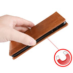 Magnetic Buckle Retro Texture Horizontal Flip Leather Case for Motorola Moto G7 Play (EU Version), with Holder & Card Slots & Wallet