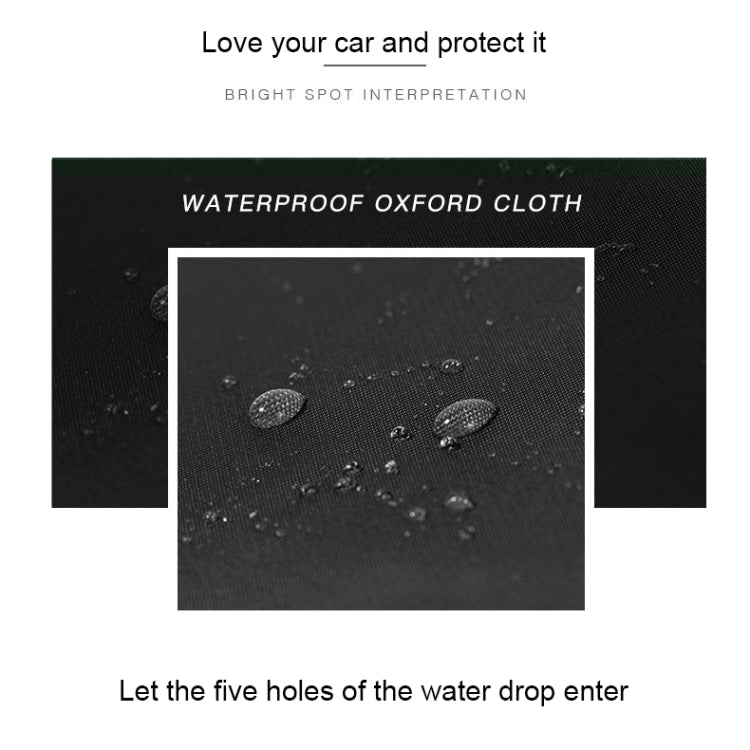 210D Oxford Cloth Motorcycle Electric Car Rainproof Dust-proof Cover, Size: XXXL
