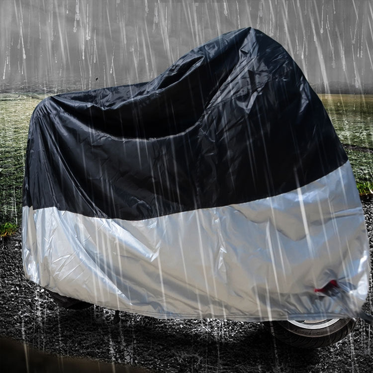 210D Oxford Cloth Motorcycle Electric Car Rainproof Dust-proof Cover, Size: XXXL