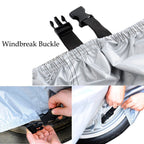 210D Oxford Cloth Motorcycle Electric Car Rainproof Dust-proof Cover, Size: XXXL