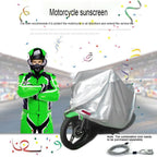 210D Oxford Cloth Motorcycle Electric Car Rainproof Dust-proof Cover, Size: XXXL