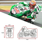 210D Oxford Cloth Motorcycle Electric Car Rainproof Dust-proof Cover, Size: XXXL