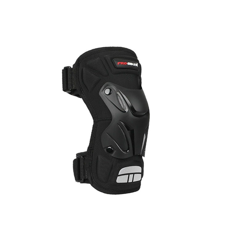 PRO-BIKER 2 in 1 Outdoor Sports Knee Pad Hiking Ski Motorcycle Bicycle Riding Protective Gear with Reflective Strip