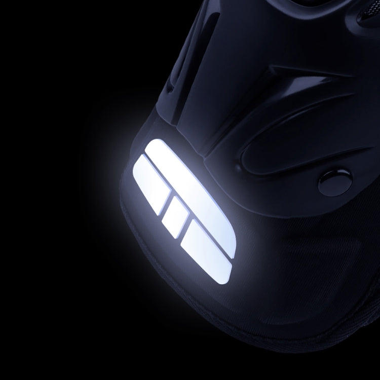 PRO-BIKER 2 in 1 Outdoor Sports Knee Pad Hiking Ski Motorcycle Bicycle Riding Protective Gear with Reflective Strip