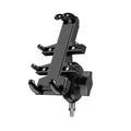 Ball-Head Motorcycle Multi-function Eight-jaw Aluminum Phone Navigation Holder Bracket, M10 Bolt