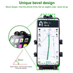 Ball-Head Motorcycle Multi-function Eight-jaw Aluminum Phone Navigation Holder Bracket, M10 Bolt