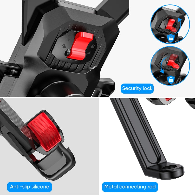 JOYROOM JR-ZS288 Motorcycle Mobile Phone Mount Holder