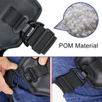 1 Pair Motorcycle Kneepad Windproof Warming Knee Pads Legs Protector Thickening Cold-Proof, Warming Knee Pads, Short — view 4