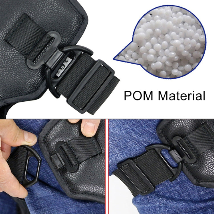 1 Pair Motorcycle Kneepad Windproof Warming Knee Pads Legs Protector Thickening Cold-Proof, Warming Knee Pads, Short — view 4
