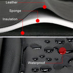 1 Pair Motorcycle Kneepad Windproof Warming Knee Pads Legs Protector Thickening Cold-Proof, Warming Knee Pads, Short — view 6