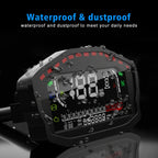 CS-1089A1 Motorcycle Modified Multi-function LCD Color Screen Odometer Tachometer — view 7