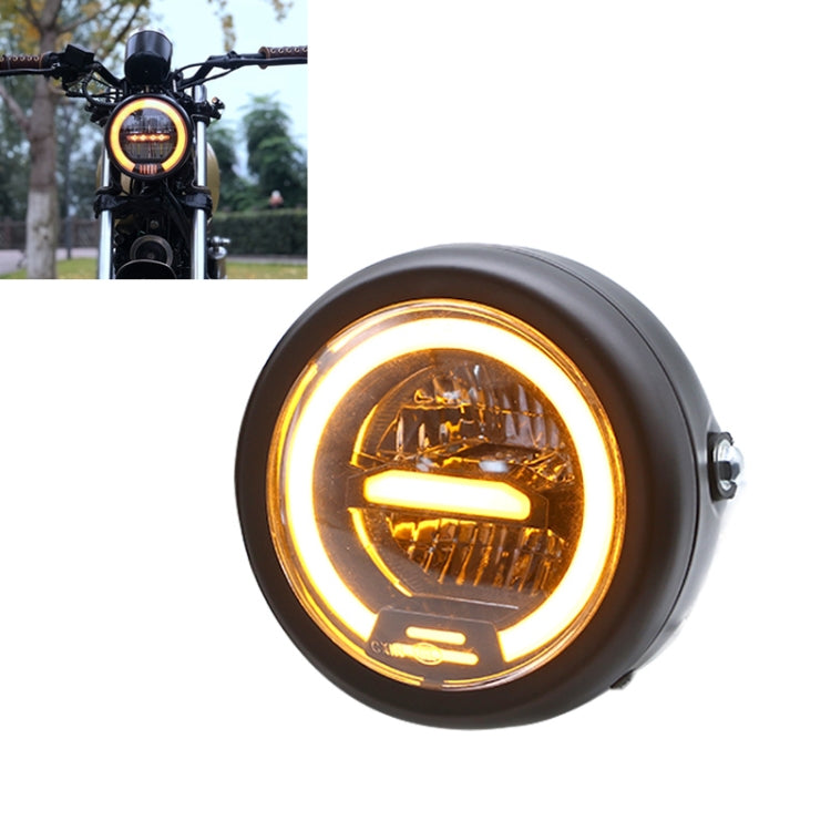 Motorcycle 5.75 inch Harley Headlight Retro Lamp LED Light Modification Accessories — view 7
