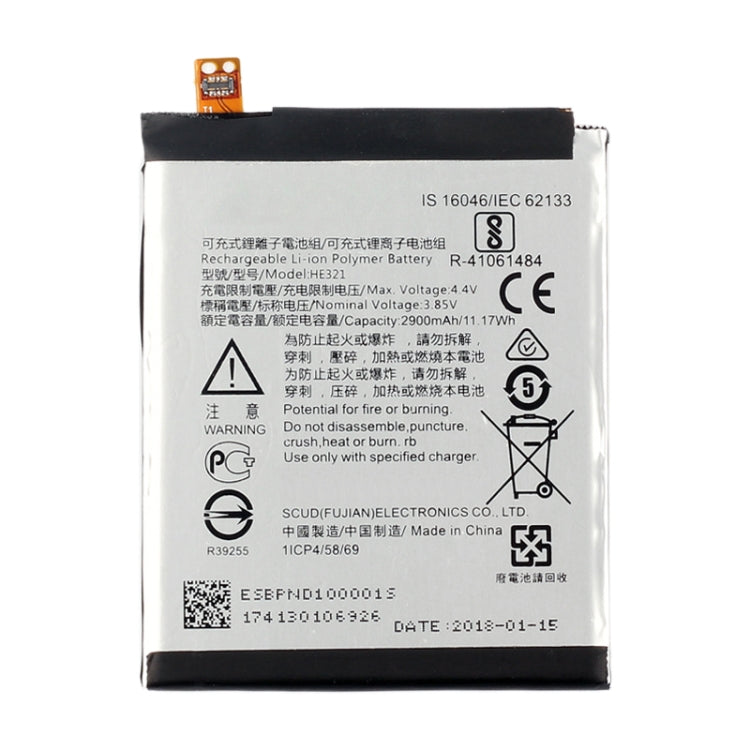 HE321 for Nokia 5 TA-1053 Li-ion Polymer Battery 