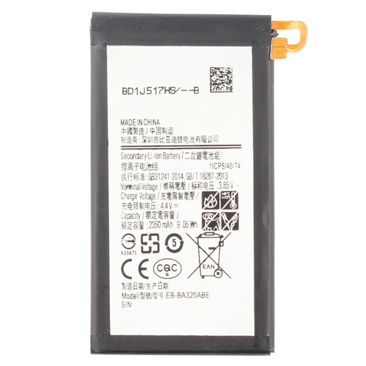 2350mAh Li-Polymer Battery EB-BA320ABE for Samsung Galaxy A3 (2017) / A320AA320F