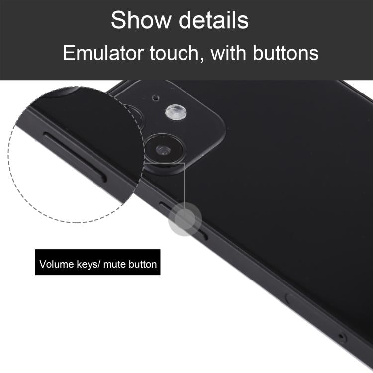 Black Screen Non-Working Fake Dummy Display Model for iPhone 12 mini (5.4 inch)